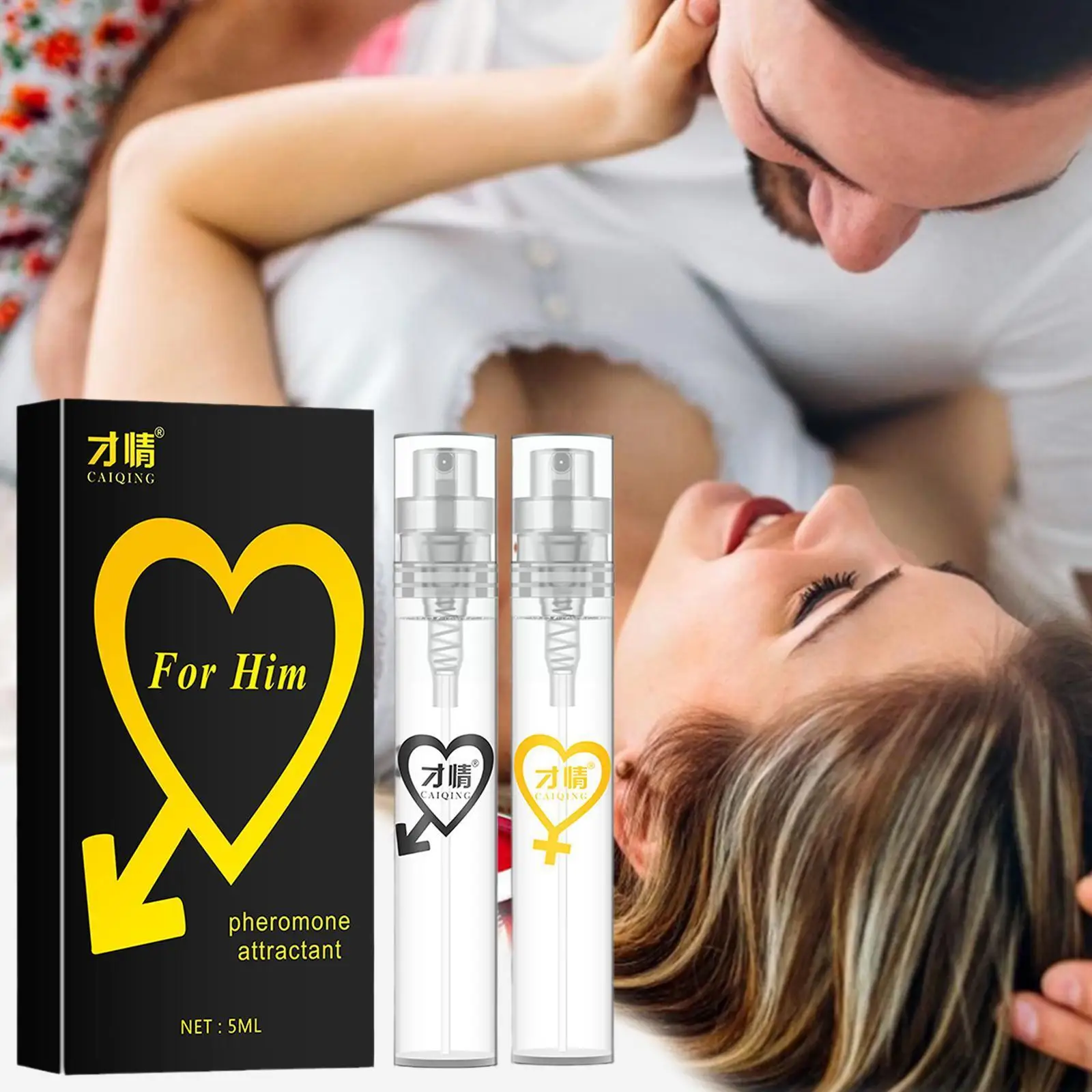 בושם פרומון עבור נשים גברים Parfum זוג מפלרטט Attractant סקסי בשמים לאורך זמן ניחוח הגוף ריח ספריי Dropship - 2