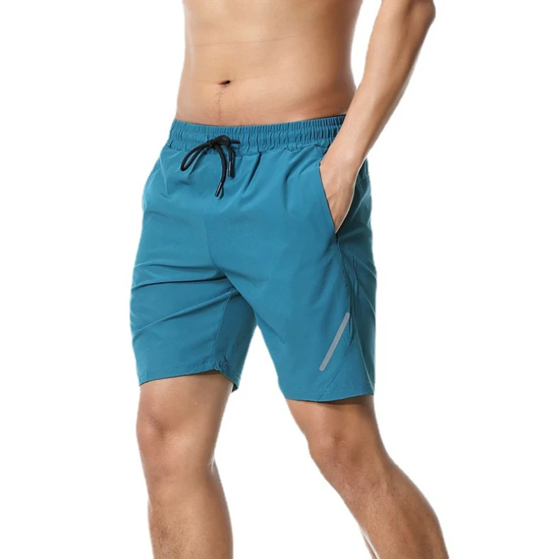 רגוע ספורט מכנסיים ייבוש מהיר ריצה לגברים כושר חמישה חלקים מכנסיים קצרים מכנסי טרנינג הקיץ 2023 מכנסי גברים אופנת רחוב - 2