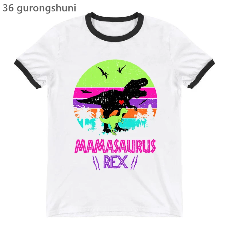 אל תתעסק עם Mamasaurus גרפי הדפסה חולצה בגדי נשים רקס Jurasskicked דינוזאור חולצת טי נשי מצחיק אמא חולצה - 3