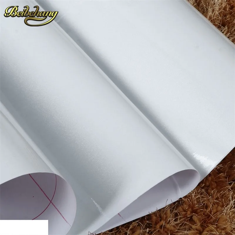 beibehang 60X500cm מבריק DIY עצמי דבק נייר קיר שיפוץ רהיטים מדבקות קיר ארון מטבח עמיד למים טפט - 3