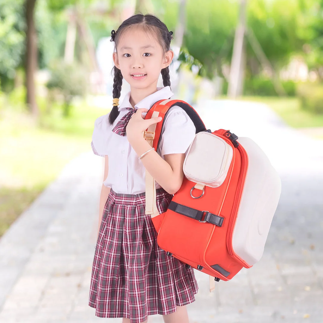 UBOT יצירתי הלחץ תרמיל ילדים בית הספר שקיות הספר של הילדים תרמיל קל משקל עמיד למים Schoolbags חדש - 3