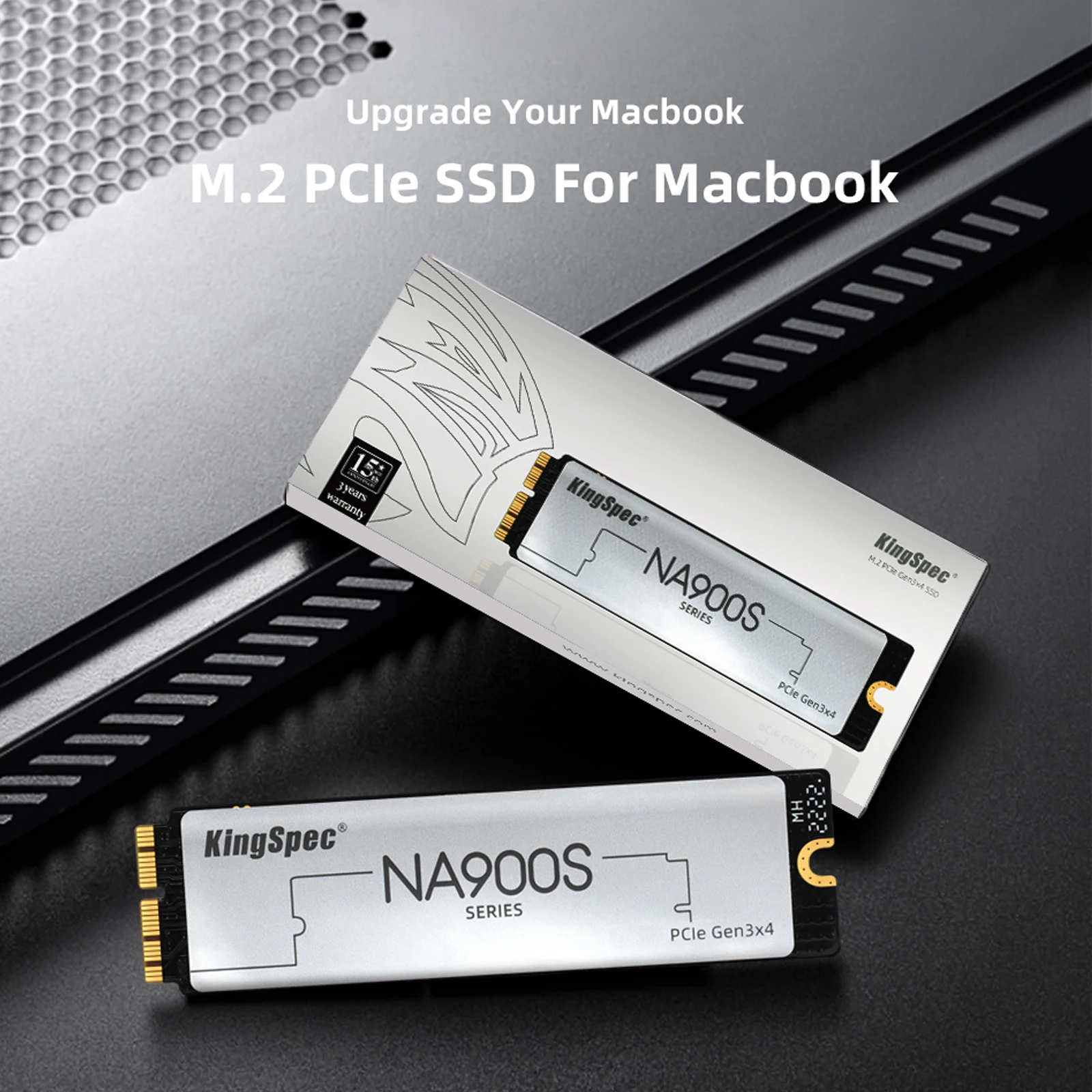 KingSpec 256GB 512GB 1TB SSD PCIE NVMe כונן המצב המוצק על-Macbook Pro A1502 1398-Macbook Air A1465 1466 iMac A1418 1419 לנהוג - 3