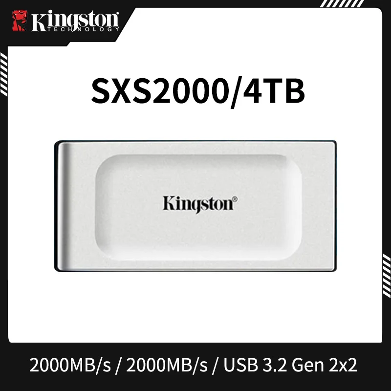 קינגסטון XS2000 500GB 1TB 2TB 4TB SSD נייד USB 3.2 ביצועים גבוהים חיצוני כונן הזיכרון המוצק 2x2 עבור מחשב נייד מחשב לוח נייד - 3