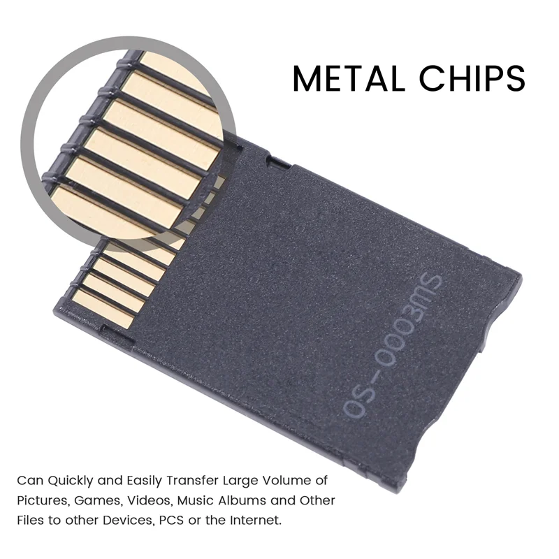 Memory Stick Pro Duo מיני MicroSD TF MS מתאם SD, SDHC Card Reader עבור Sony & PSP סדרה - 3