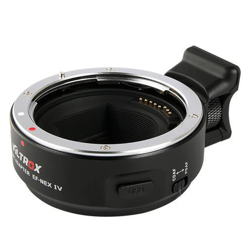 Viltrox פוקוס אוטומטי, עדשת מתאם EF-NEX IV Canon EOS EF EF-S Sony E-NEX-7 NEX-5R NEX-5C A7 A7II A7R II A7SII A6300 A6000 - 3