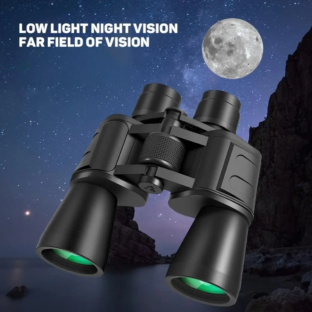 20X50 הטלסקופ בהירות גבוהה המשקפת חיצוני קמפינג ציד נמוכה-אור לראיית לילה הטלסקופ לקמפינג טיולים - 3