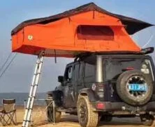 למכונית גג אוהל קמפינג תחת כיפת השמיים PU אוהל שטח גג האוהל. - 3