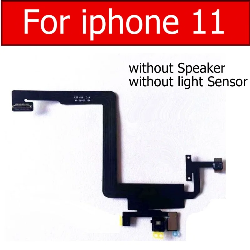 אור חיישן להגמיש כבלים באפרכסת האוזן רמקול הרכבה עבור iPhone X XS מקס XR 11 Pro מקס חלקי חילוף - 3