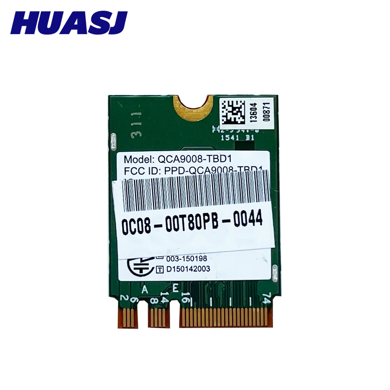 HUASJ Atheros QCA9008-TBD1 אלחוטי AC+AD BT 4.1 WIFI מודול 2.4 G/5G Dual Band WIFI כרטיס 867Mbps - 3