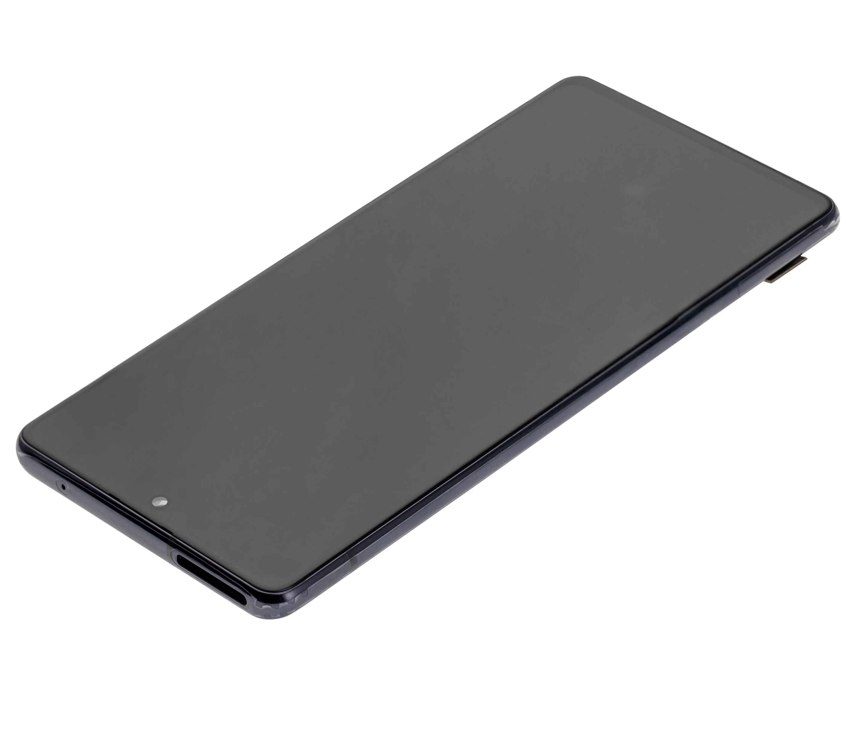 AMOLED להרכבה עם מסגרת החלפה עבור Samsung Galaxy A71 5G (A716U/2020) (משופץ) (פריזמה קוביה שחורים) - 3
