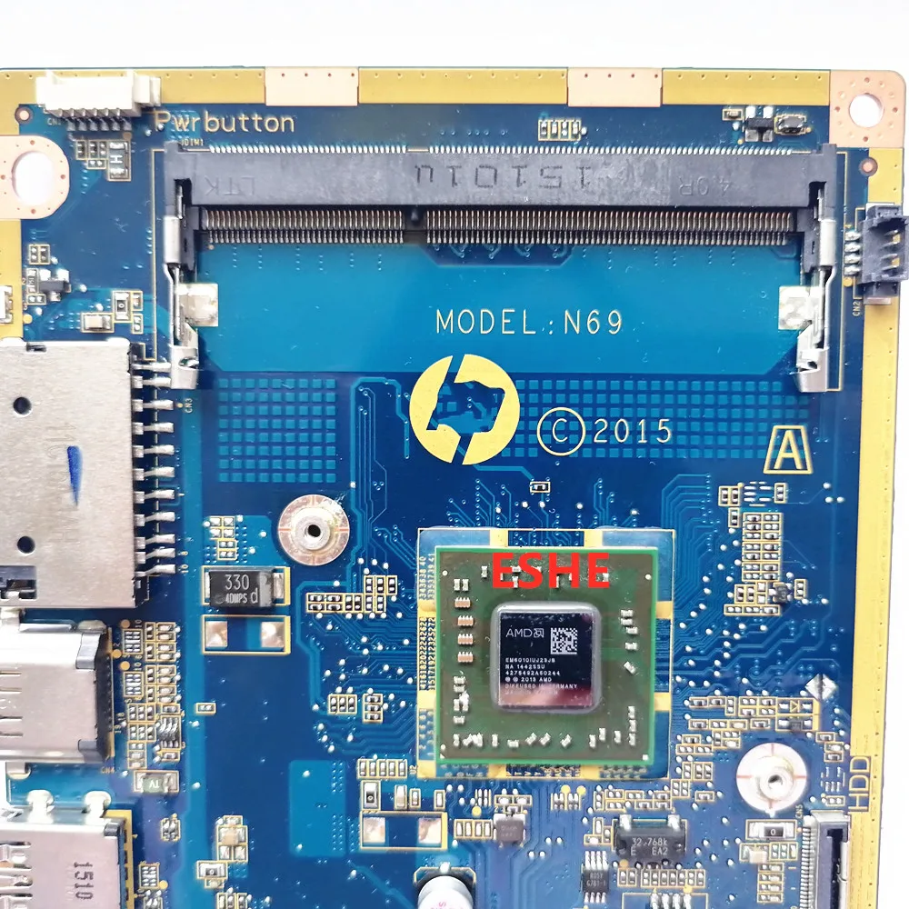 N96 לוח האם HP כל אחד DA0N69MB6B0 המחשב, לוח אם מעבד AMD 100% מבחן עבודה - 3