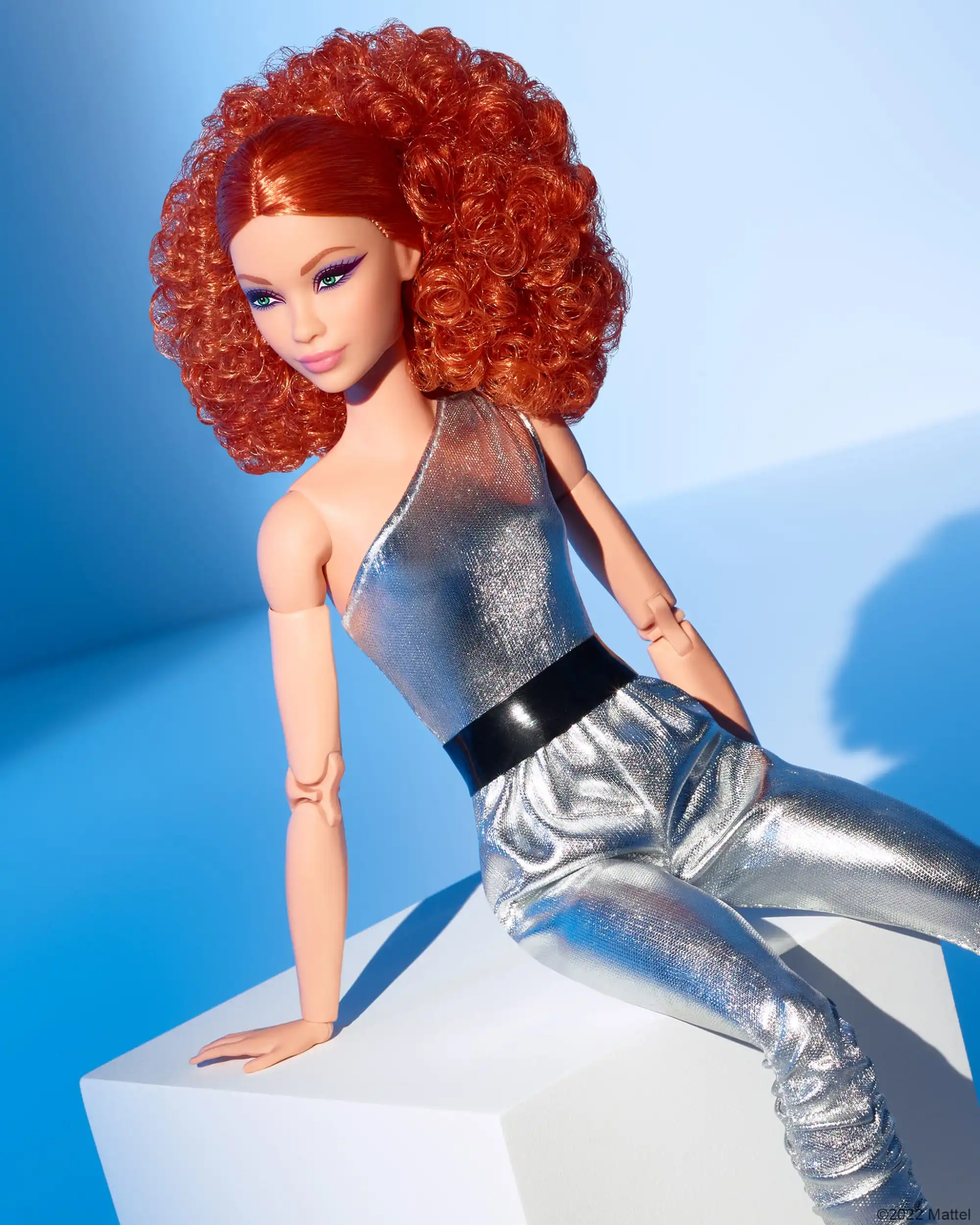 ברבי המקורי החתימה Posable ברבי נראית בובת שיער אדום סוג הגוף Hbx94 צעצועים עבור בנות מתנות חג המולד - 3