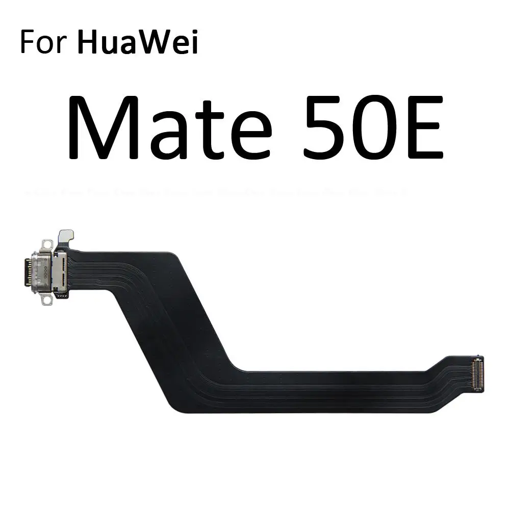 כוח טעינה מחבר נמל העגינה לוח עם מיקרופון מיקרופון להגמיש כבלים עבור HuaWei Mate 50 RS 50E 40 30 Pro 5G - 3