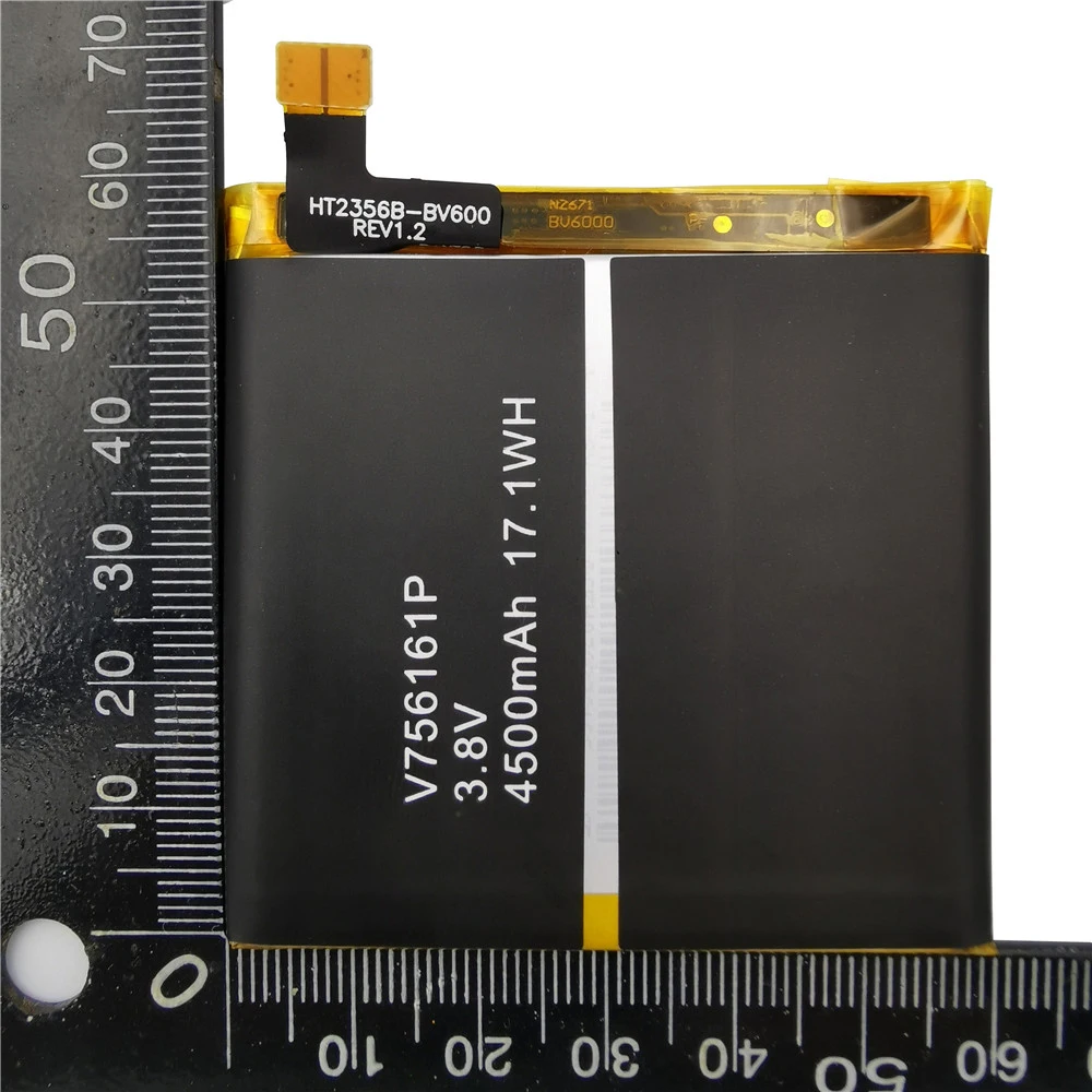 100% מקוריים 4500mAh V756161P סוללה עבור Blackview BV6000 BV6000S Batterie Bateria חכם טלפון נייד סוללה li-ion - 4