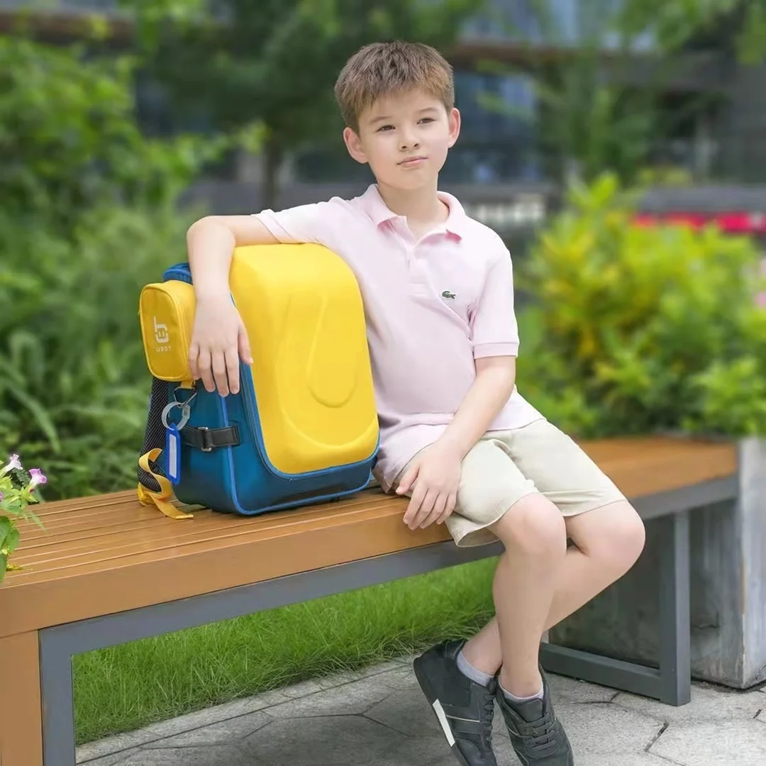 UBOT יצירתי הלחץ תרמיל ילדים בית הספר שקיות הספר של הילדים תרמיל קל משקל עמיד למים Schoolbags חדש - 4