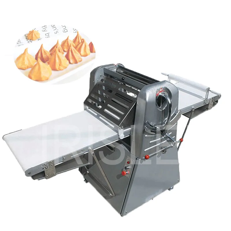 בצק פיצה Sheeter השולחן מאפה, מה שהופך את המכונה Sheeters מאפייה נירוסטה פאי לחם קיצור המכונה - 4