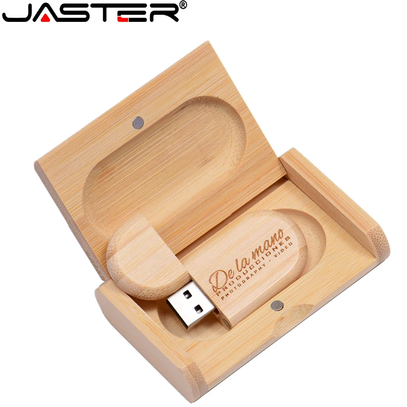 ג 'סטר 5 יח' /הרבה כונן הבזק מסוג USB תיבת עץ כונן עט עץ USB2.0 חינם מותאם אישית לוגו 32GB 64GB זיכרון עבור מתנה 4GB 8GB 16GB - 4
