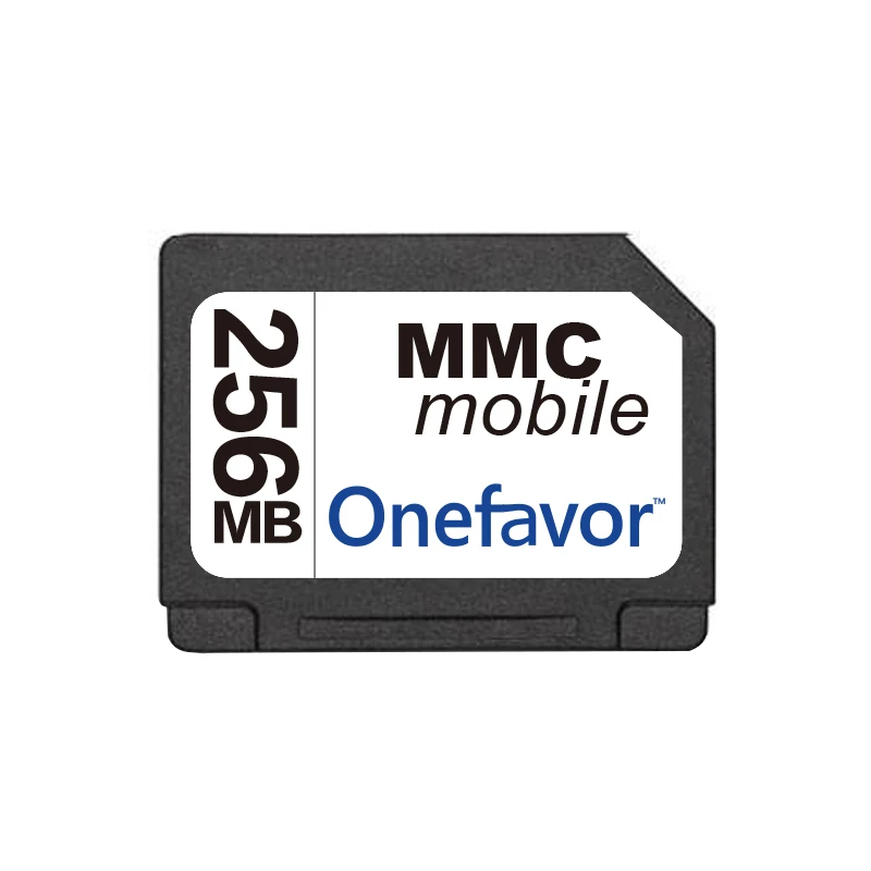 Onefavor RS MMC כרטיס 13pin שורה כפולה MMC כרטיס זיכרון 128MB 256MB 512MB 1GB 2GB MultiMediaCard RS-MMC - 4