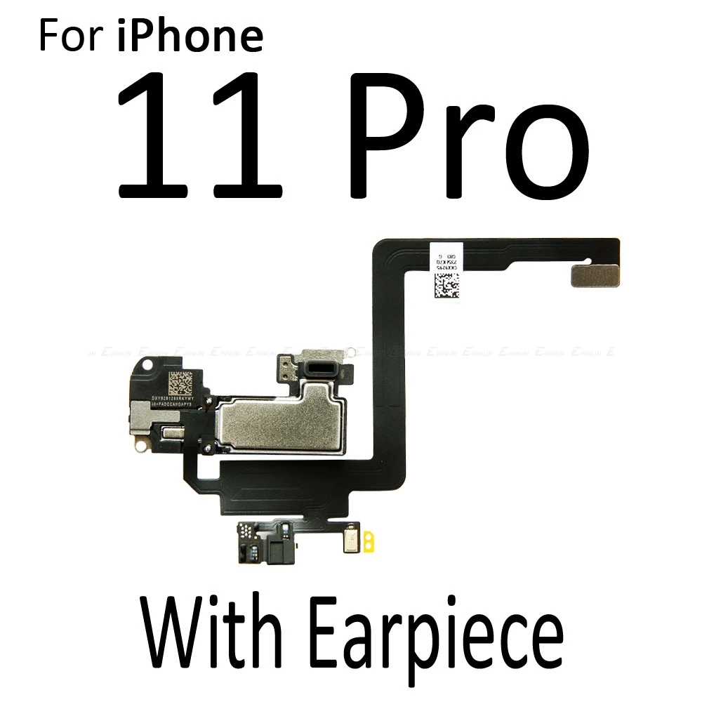 קירבה חיישן אור צליל Sarpiece אוזניות רמקול להגמיש כבלים סרט עבור iPhone X XR XS 11 Pro מקס חלקי חילוף - 4