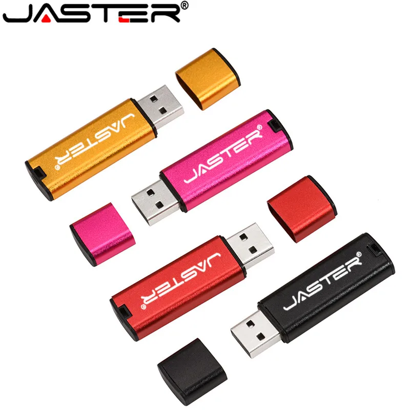 OTG מתכת USB Flash Drive 64GB 128GB חינם מותאם אישית לוגו עט כונני 32GB מתנה מחזיק מפתחות מקל זיכרון 16GB Pendrive 8GB 4GB 128MB - 4