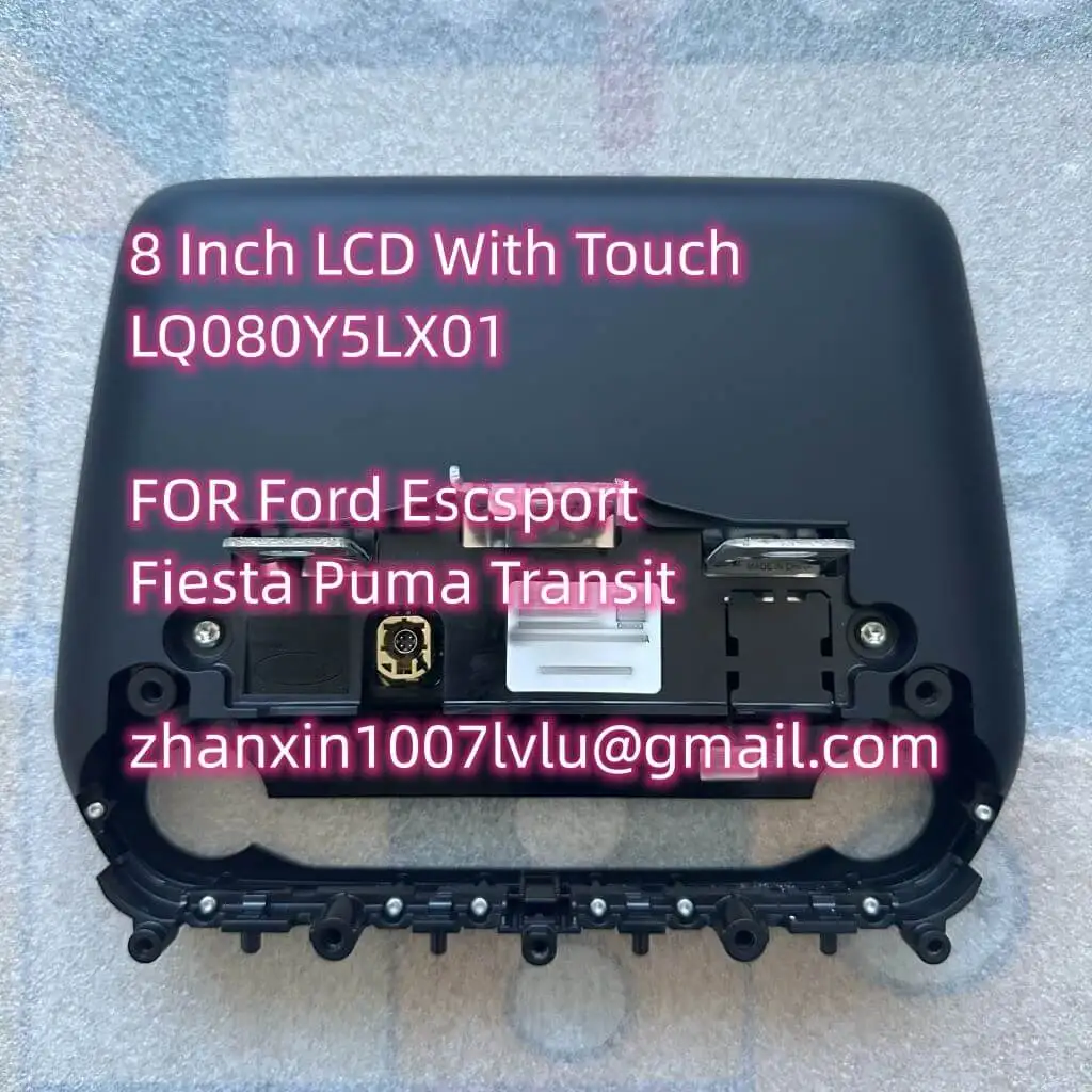 מותג מקורי חדש 8 אינץ ' LCD עם מסך מגע LQ080Y5LX01 עבור פורד Escsport פיאסטה פומה מעבר רכב תקליטור שמע רדיו ניווט - 4