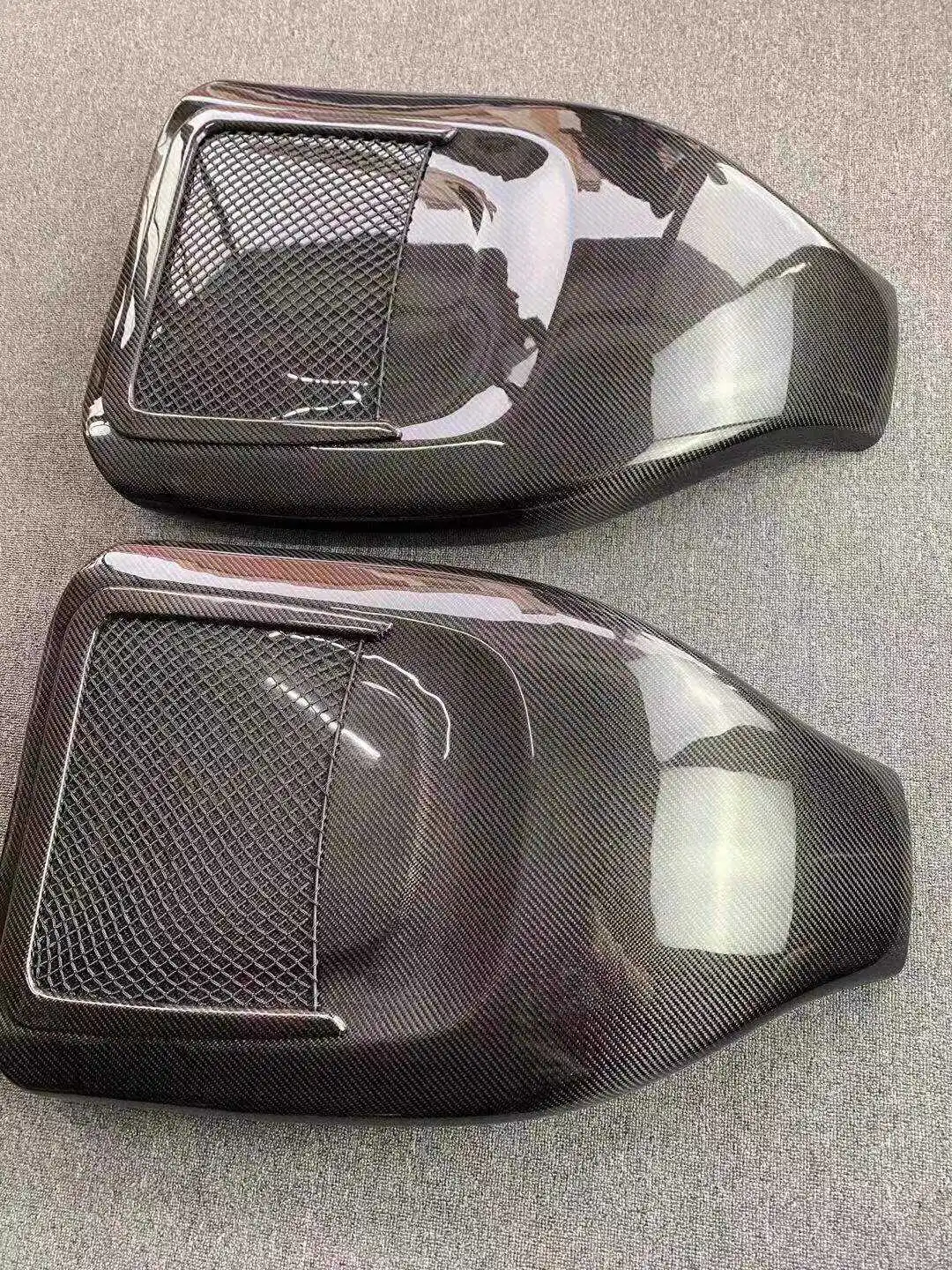 אמיתי 100% סיבי פחמן המושב עבור אאודי S4 S5 RS4 RS5 2015 2016 2017 2018 2019 2020 2021 הרכב מושב אחורי מגיני - 4