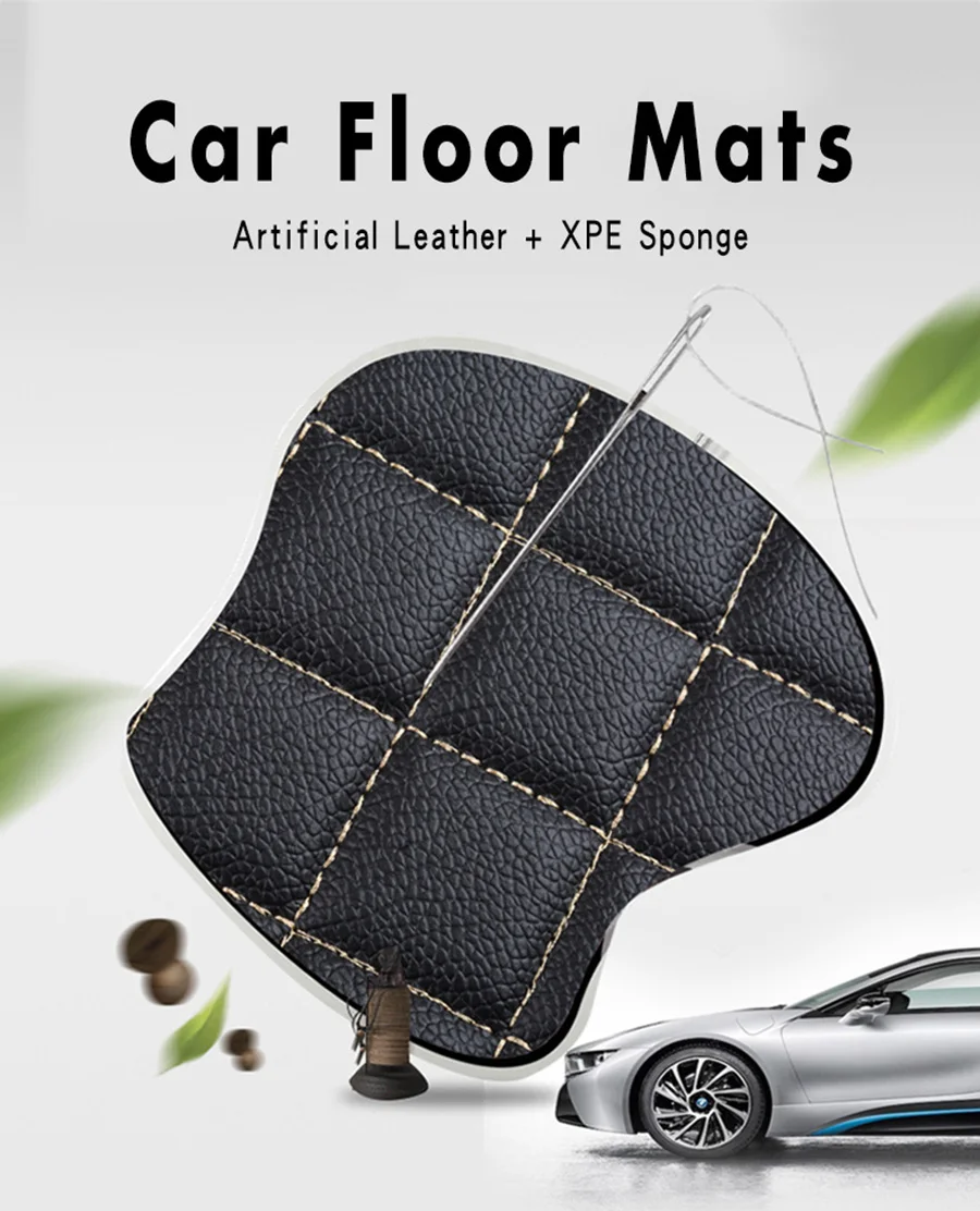 מכונית אישית שטיח הרצפה עבור BMW 5 F10 סדרה 2010-2016 שנה פרטים בפנים אביזרי רכב שטיח תא המטען מחצלות - 4