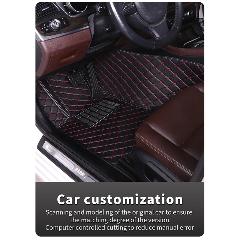 עור מותאם אישית המכונית מחצלות עבור מרצדס בנץ מה שאמרתי לה קופה שטח X253 C253 2017-2021 פנים אביזרים שטיחים לרכב סטיילינג השטיח - 4