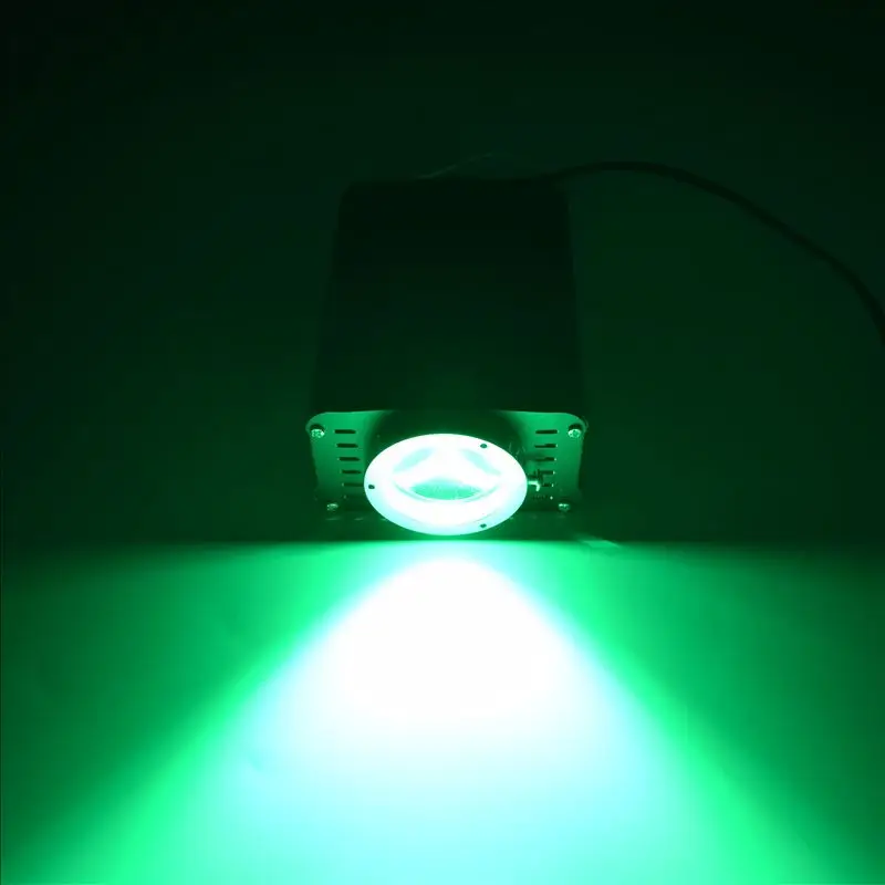 1X סופר בהירות 30W RGB LED סיבים אופטיים מנוע RF שליטה על כל כבל סיב אופטי תאורת תקרה משלוח חינם - 4