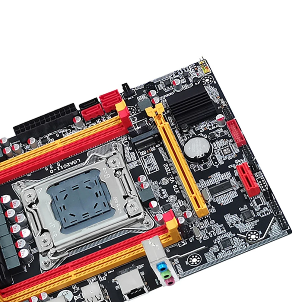 X79 האם המחשב NVME M. 2 SSD LGA 2011 שולחן העבודה לוח האם PCI-E 16X 4*SATA3.0 ממשק 12*ממשק USB תומך DDR3*4 - 4