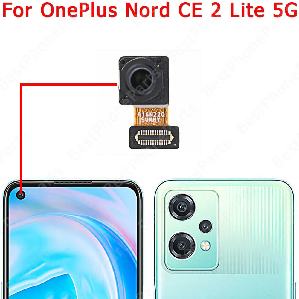 אחורי קדמי Selfie מבט אחורי במצלמה האחורית מודול עבור Oneplus Nord 1+ CE2 אחד ועוד לסה 
