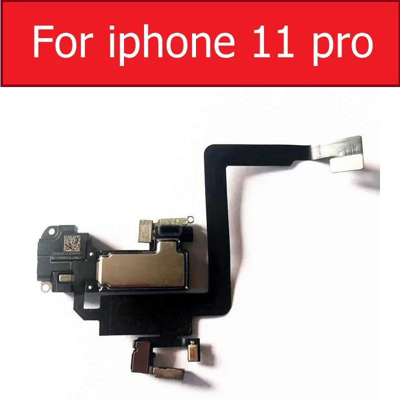 אור חיישן להגמיש כבלים באפרכסת האוזן רמקול הרכבה עבור iPhone X XS מקס XR 11 Pro מקס חלקי חילוף - 4