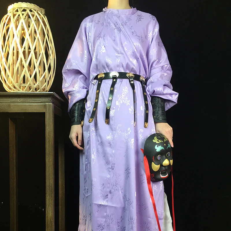 סיני מסורתי, מנדרינית שמלות Hanfu החלוק ווינג-צ ' ון קונג פו מדים מוצק שלב Crosstalk ביצועים תחפושת סינית טאנג - 4