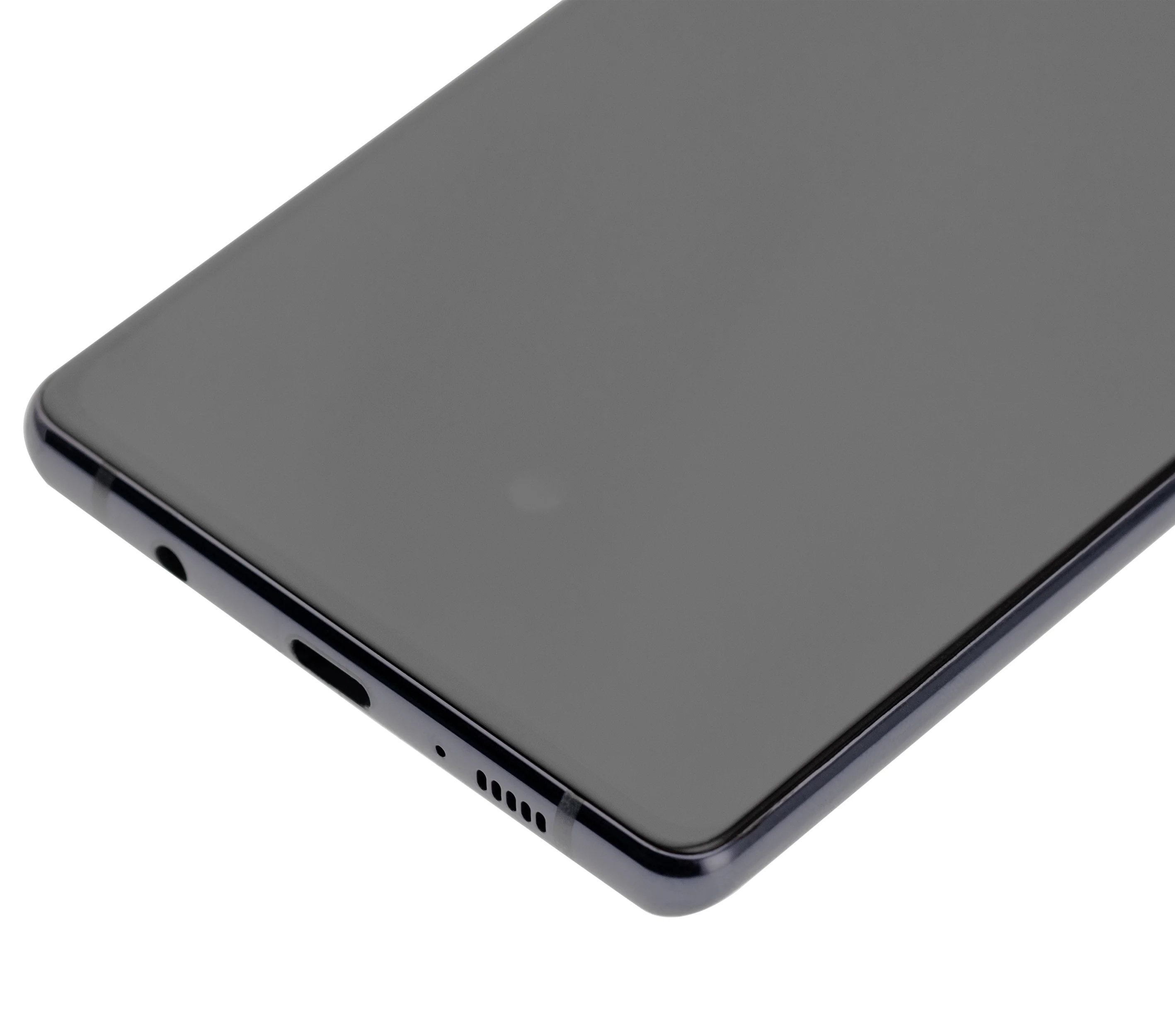 AMOLED להרכבה עם מסגרת החלפה עבור Samsung Galaxy A71 5G (A716U/2020) (משופץ) (פריזמה קוביה שחורים) - 4