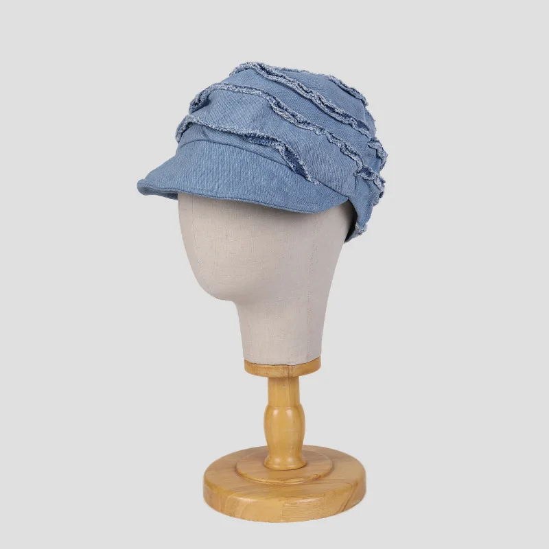 מתומן קאפ נשים כתב כובע ג ' ינס עמיד אביב סתיו צייר אביזר חיצוני - 4