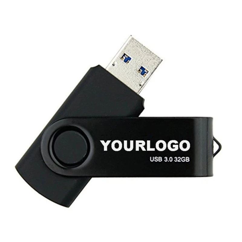 סמל מותאם אישית במהירות גבוהה מתכת USB3.0 כונן פלאש 128GB 64GB 32GB מהירות גבוהה 16GB זיכרון פלאש USB3.0 מקל קטן דיסק סמל מותאם אישית - 4