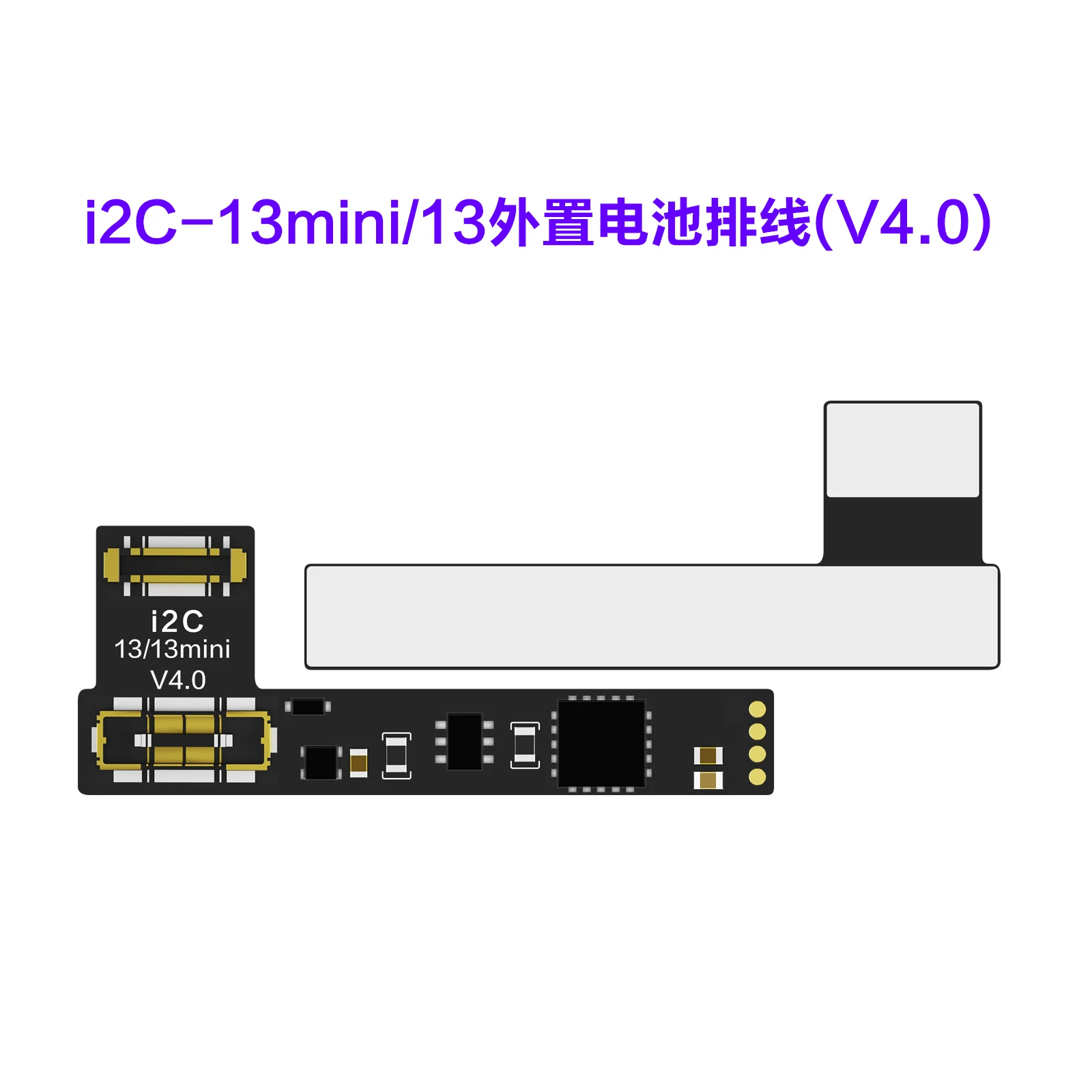 i2C סוללה חיצונית תיקון להגמיש כבלים עבור iPhone 11 12 13 14 SE3 סדרה 10PCS/Lot - 4