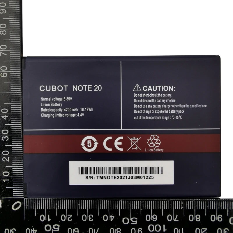 100% מקוריים חדשים 4200mAh סוללה עבור Cubot הערה 20 / הערה 20 Pro הסוללה של הטלפון באיכות גבוהה החלפת הסוללות Bateria - 4