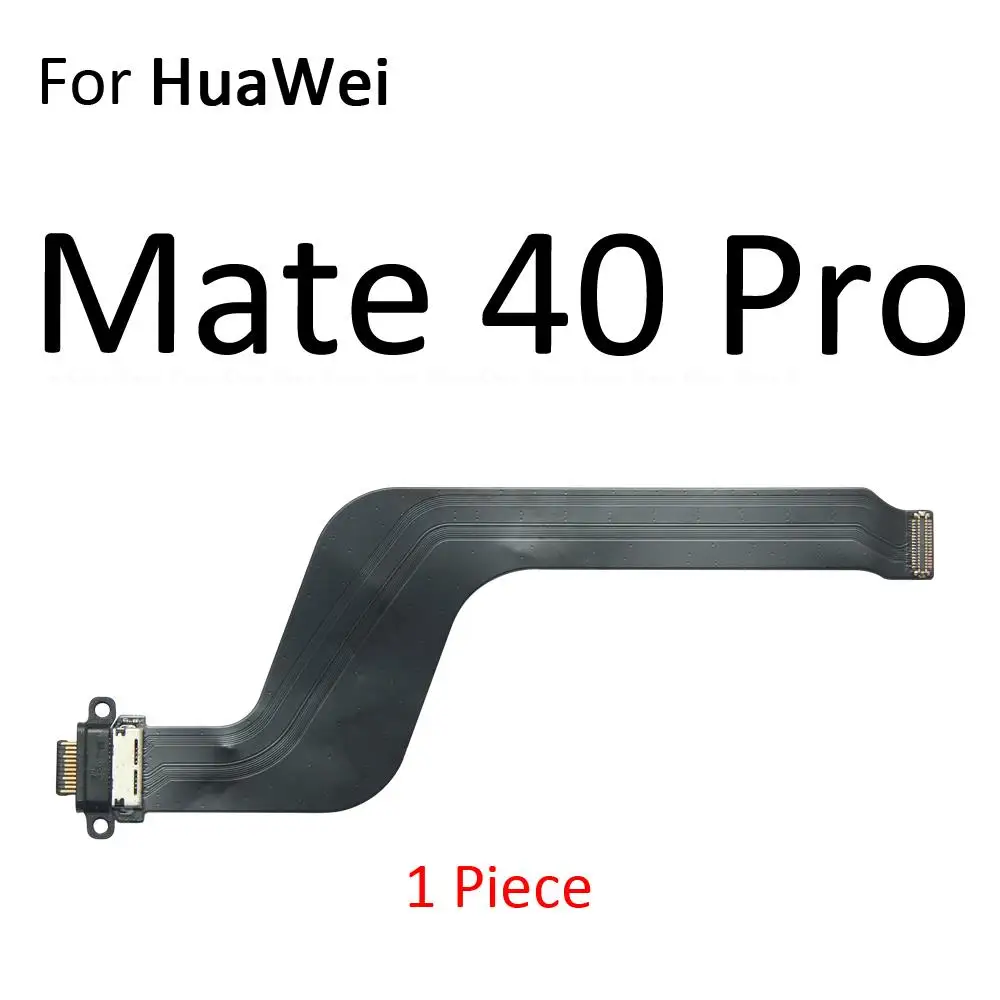 כוח טעינה מחבר נמל העגינה לוח עם מיקרופון מיקרופון להגמיש כבלים עבור HuaWei Mate 50 RS 50E 40 30 Pro 5G - 4
