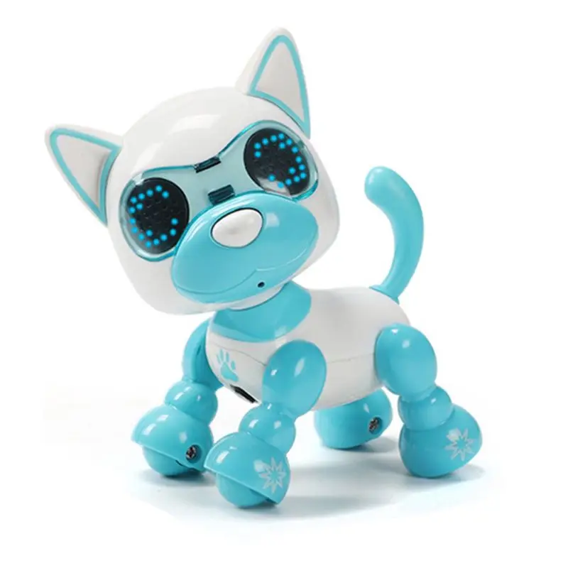 Electronique Enfant פעלולים כלבלב לילדים צעצועים אלקטרוניים חיות מחמד צעצוע מתנות מתנת חג המולד צעצועים לילדים, צעצועים חשמליים Emo רובוטים הכלב - 5