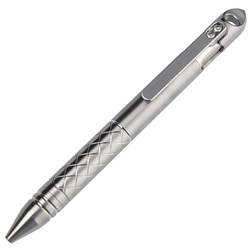 סגסוגת טיטניום טקטי עט המשרד לעסקים כתיבה חתימה בעט לחיצה על עט EDC כלי - 5