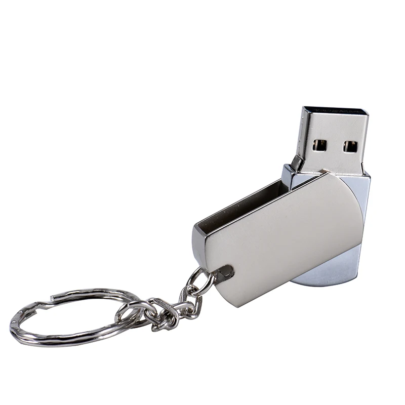 מתנות עסקיות מתכת USB 2.0 כונן פלאש חינם מותאם אישית לוגו כונן עט כסף אמיתי קיבולת זיכרון 64GB/32GB/16GB/8GB דיסק U - 5