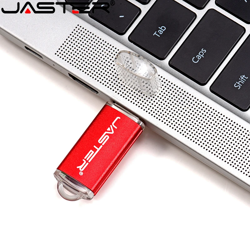 ג ' סטר כונני פלאש USB 2.0 64GB שחור מתכת מקל זיכרון חינם מותאם אישית לוגו במהירות גבוהה כונן עט 32GB 16GB 8GB דיסק U עבור מחשב נייד - 5