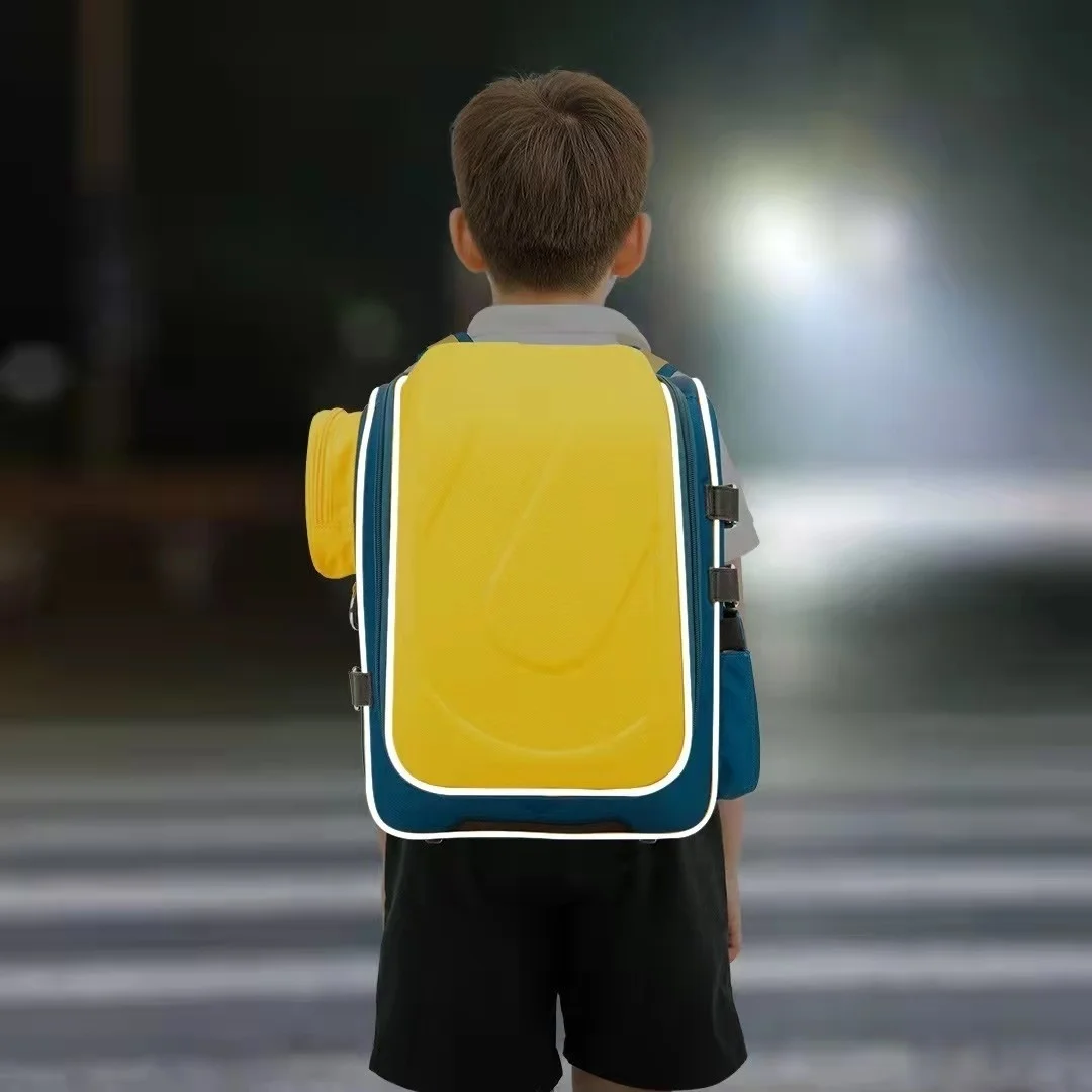 UBOT יצירתי הלחץ תרמיל ילדים בית הספר שקיות הספר של הילדים תרמיל קל משקל עמיד למים Schoolbags חדש - 5