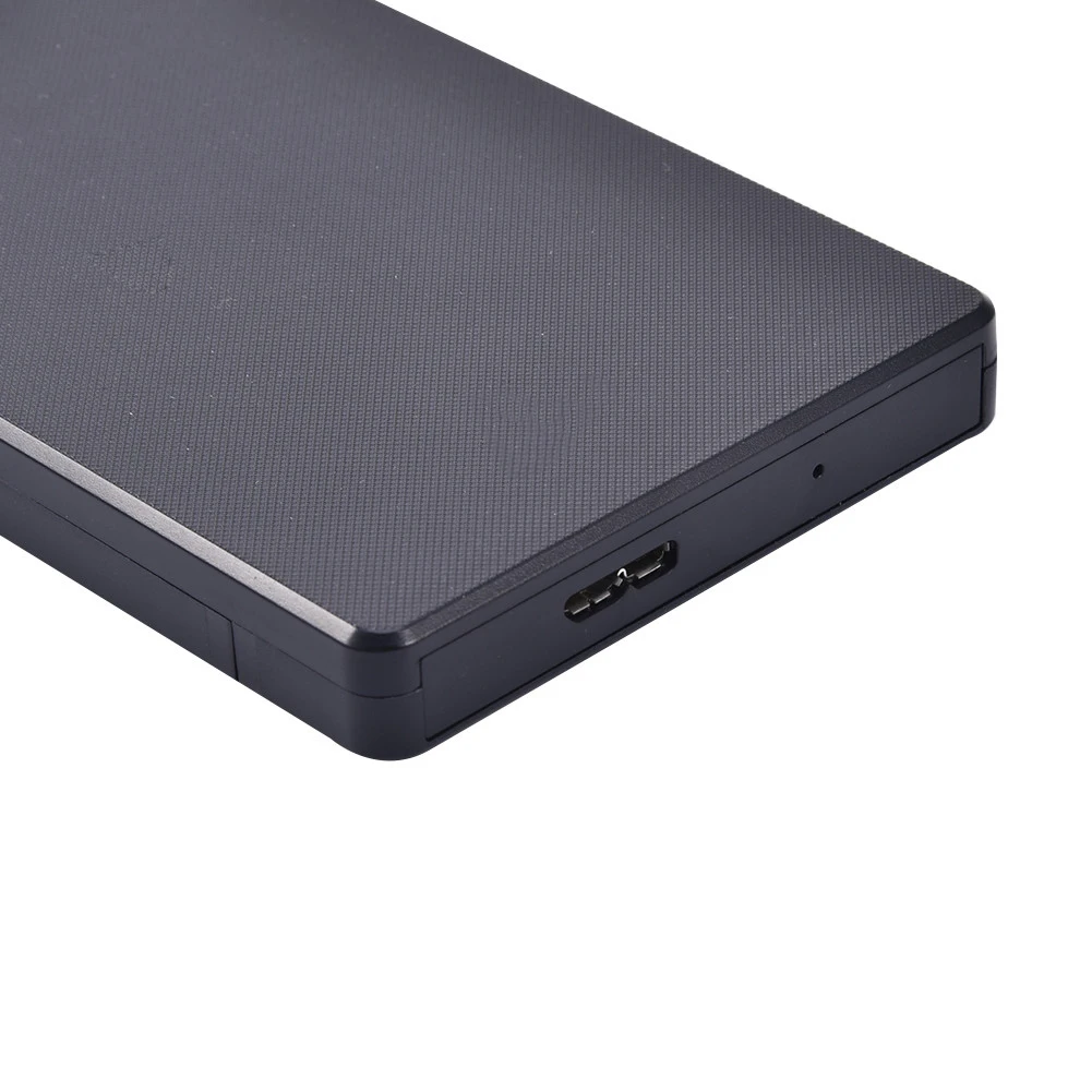 2.5 hdd במקרה usb 3.0 ל-SATA SSD חיצוני במקרה 5Gbps דיסק קשיח נייד תיבת עבור מחשב נייד שחור כחול לבן אדום hdd תחנת עגינה - 5