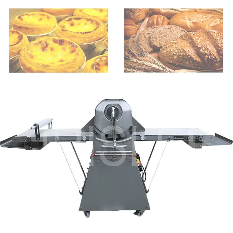 בצק פיצה Sheeter השולחן מאפה, מה שהופך את המכונה Sheeters מאפייה נירוסטה פאי לחם קיצור המכונה - 5