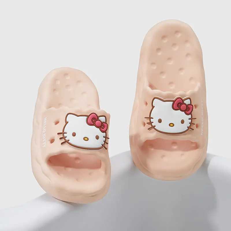 Sanrio הלו קיטי Cinnamoroll Kuromi נעלי נעל סנדלים אווה רך הביתה עם סוליות ללא החלקה אנימה Kawaii חמוד יצירתי מתנות קיץ - 5