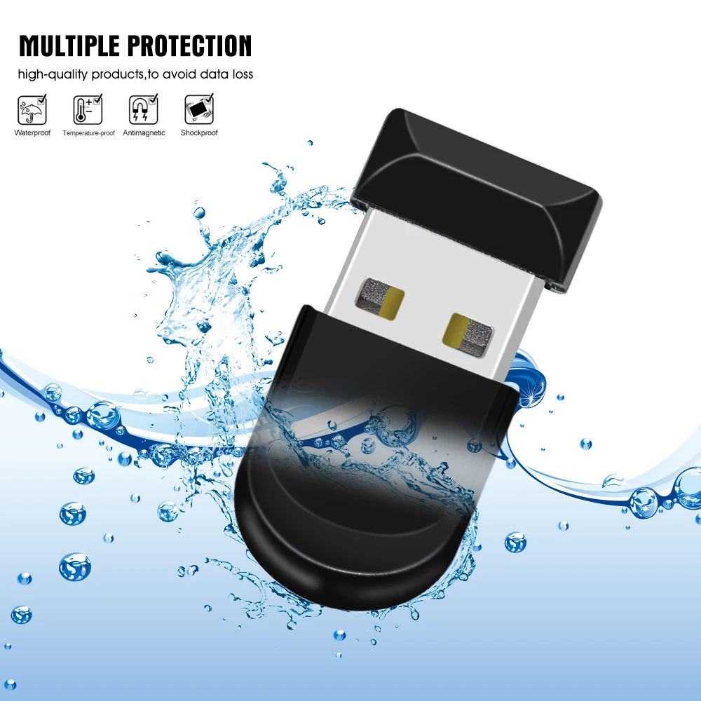 סופר מיני USB כונן 128GB 64GB 32GB 16GB 8GB 4GB חסין מים עט כונן USB 2.0 זיכרון אינו כולל דמי משלוח - 5