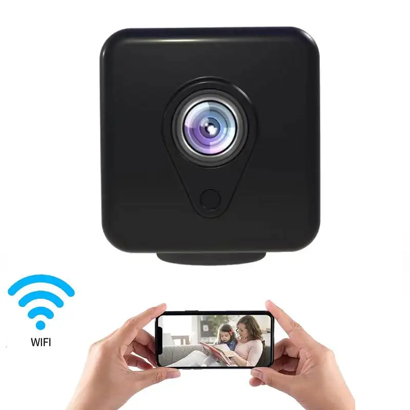 2022 מיני Wifi מעקב מצלמה באיכות גבוהה קטנים מצלמות HD 1080P וידאו הקלטה מגנטי מצלמת וידאו - 5