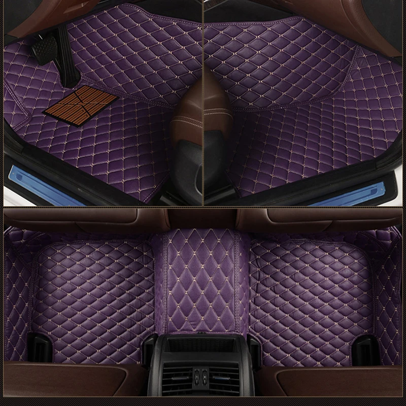מכונית אישית שטיח הרצפה על הונדה אודיסיאה 2003 שנים 6-7 מושבים 3 שורות פרטים בפנים בכושר של 100% עבור אביזרי רכב השטיח - 5